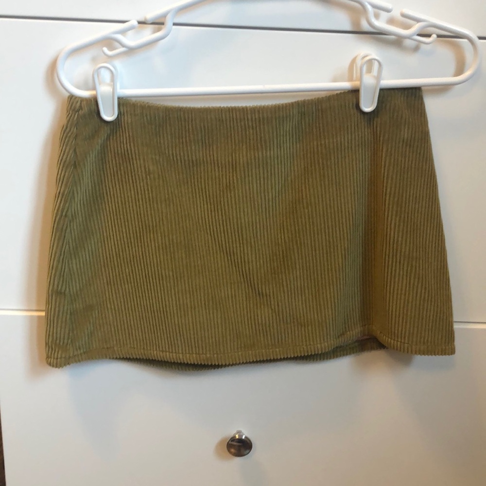 WeMa corduroy mini skirt